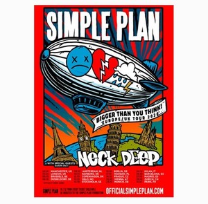 Simple Plan Poster | eBay