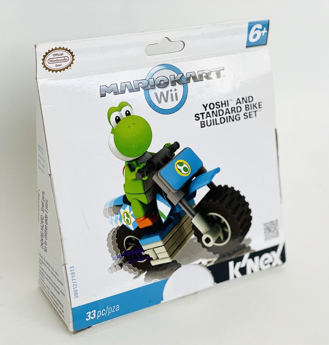 K'NEX Super Mario Mario Kart Wii Yoshi and Standard Bike Set