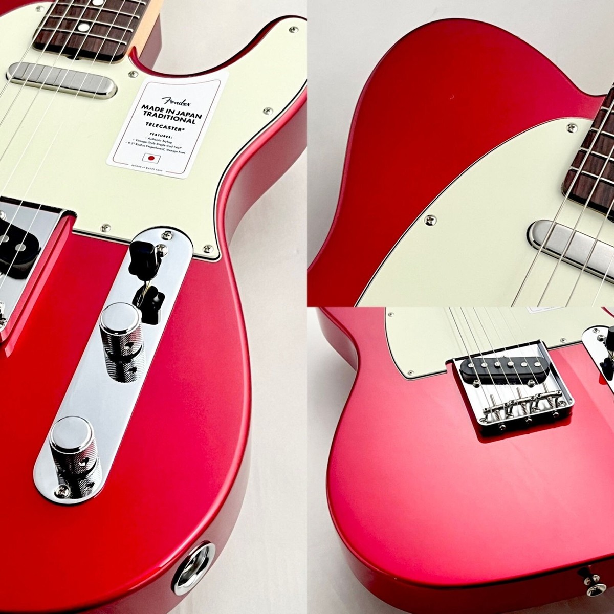 Fender Made in Japan Traditional 60s Telecaster Candy Apple Red