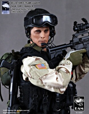 1/6 Damtoys 93003 Delta Force Team Leader Task Force Ranger 1993