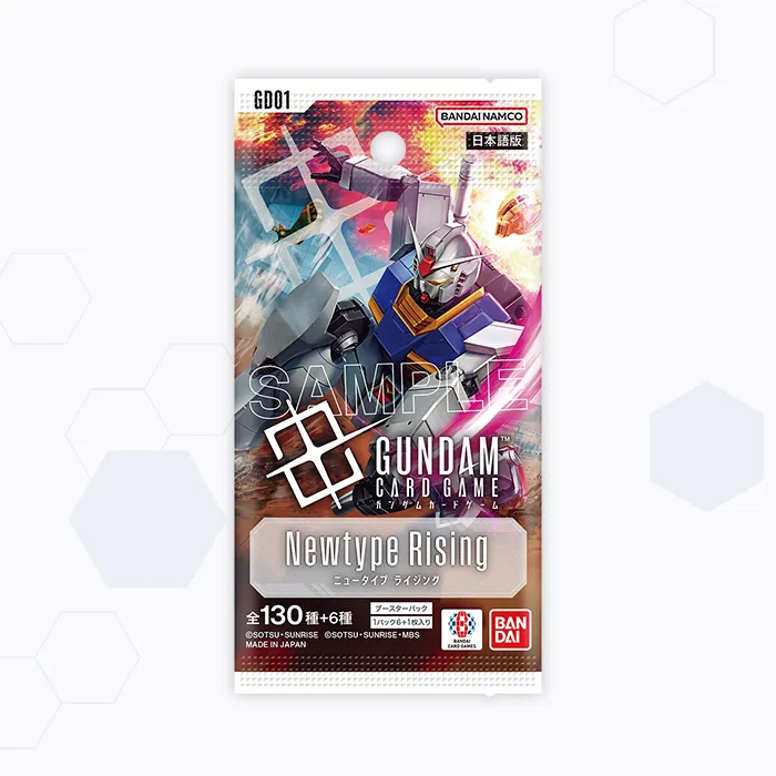 Gundam Card Game GD01 Newtype Rising Booster Box Set x3 BANDAI