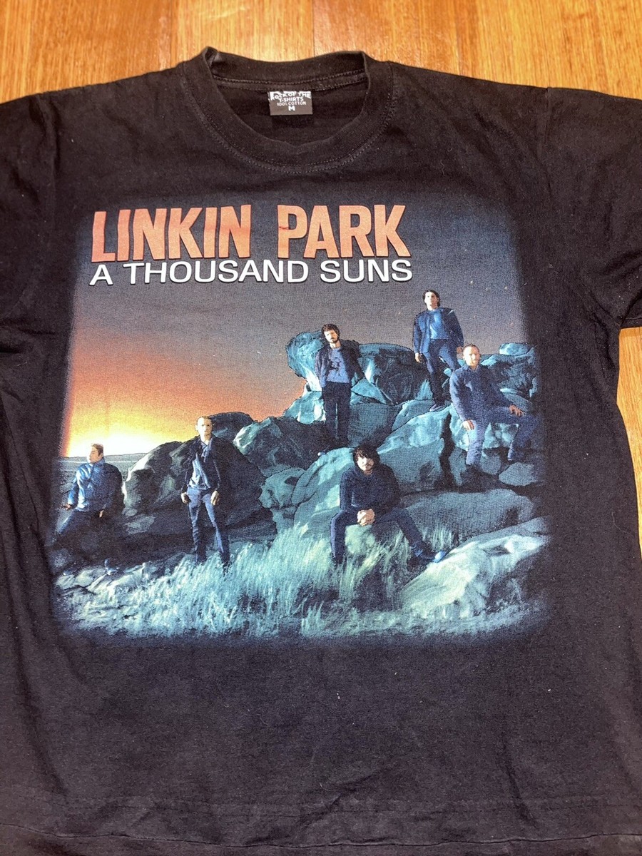 Linkin Park A Thousand Suns World Tour T-Shirt Red Rock Of The T