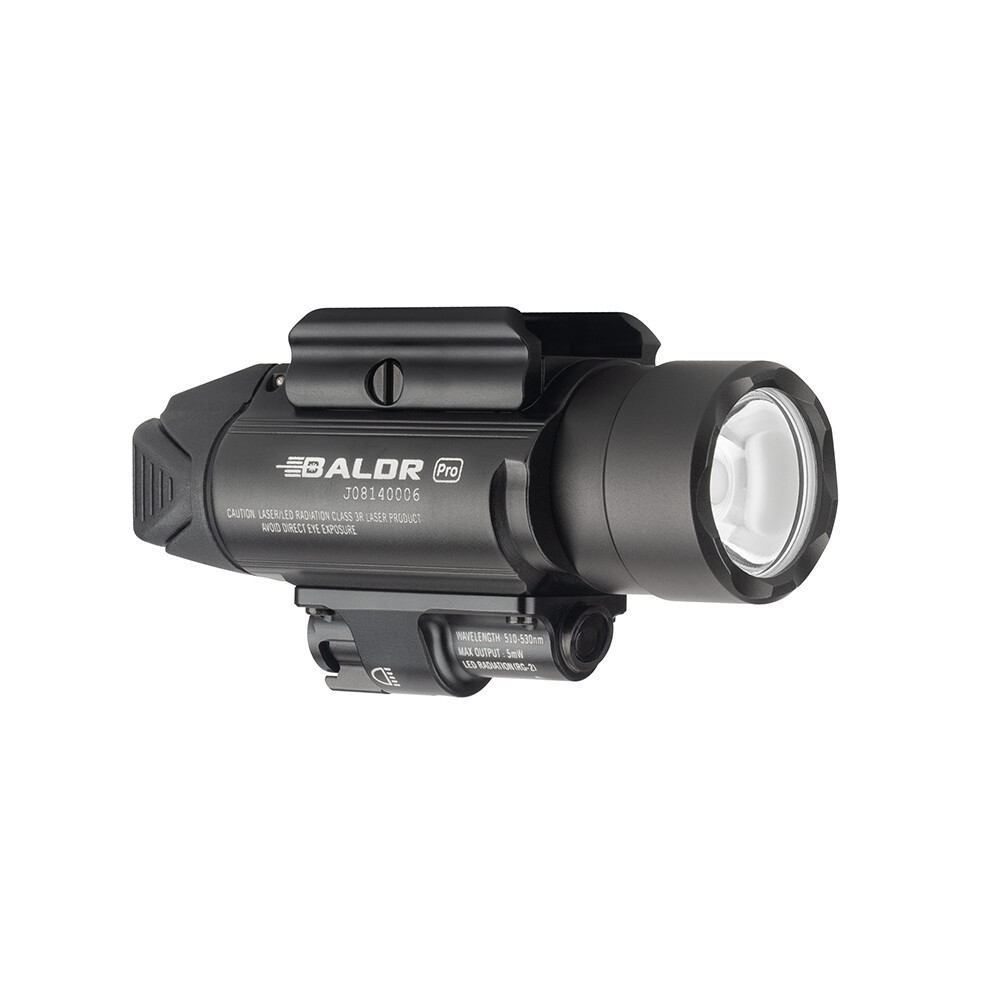 Olight Baldr Pro Green Laser and LED Light Combo, 1350 Lumen CW