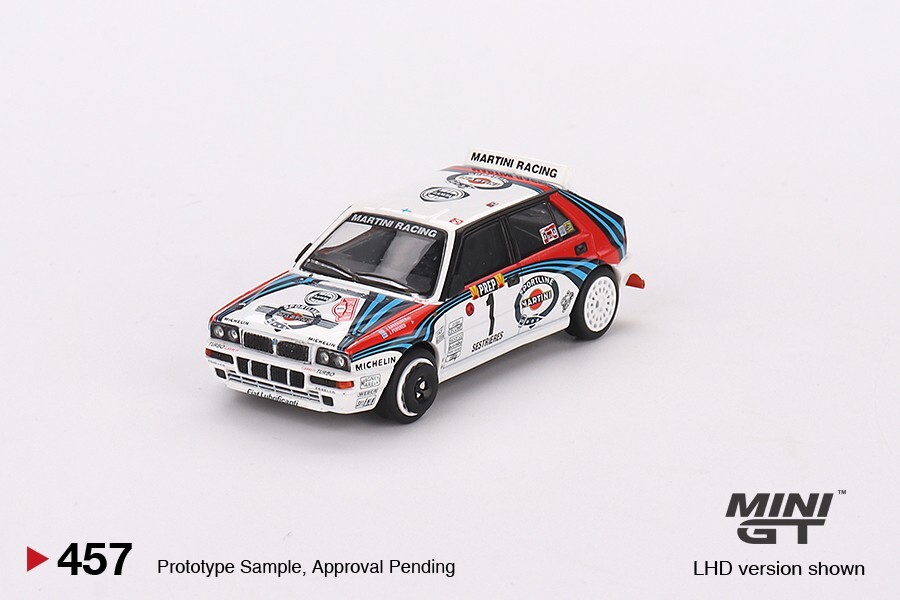 Mini GT 1:64 Lancia Delta HF Integrale EVO 1992 Rally Martini
