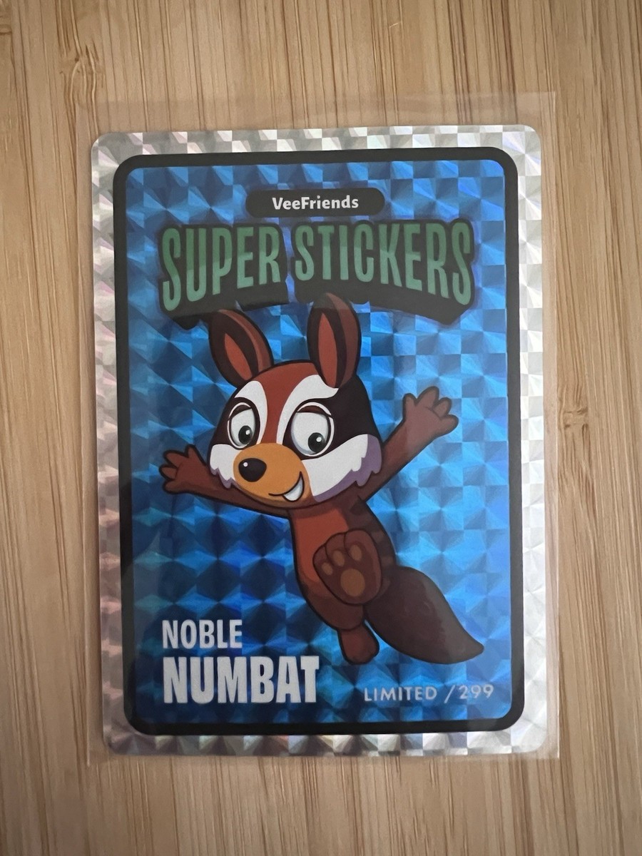 Veefriends PSA Magazine Exclusive Promo Noble Numbat Blue Limited