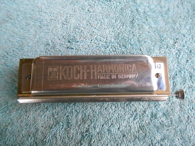 Vintage Koch Chromatic Harmonica, Key Of G, With Original Box | eBay