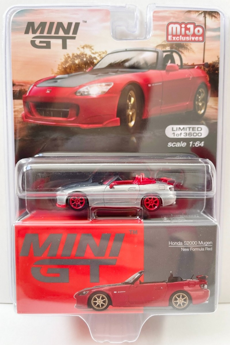 Mini GT 1:64 Honda S2000 (AP2) Mugen New Formula Red Diecast Chase