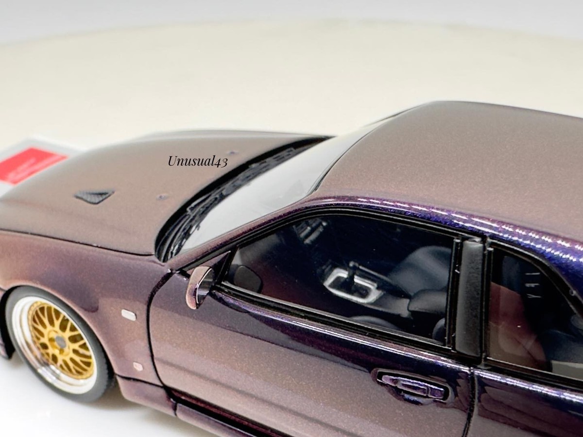 1/43 Make Up Nissan Skyline R34 GTR V-Spec ll Midnight Purple 3