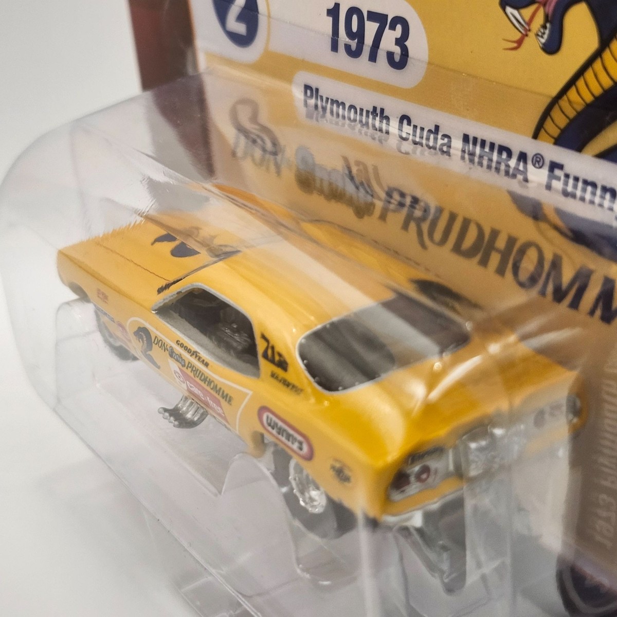 2025 Racing Champions Mint Don Prudhomme 1973 Plymouth Cuda NHRA