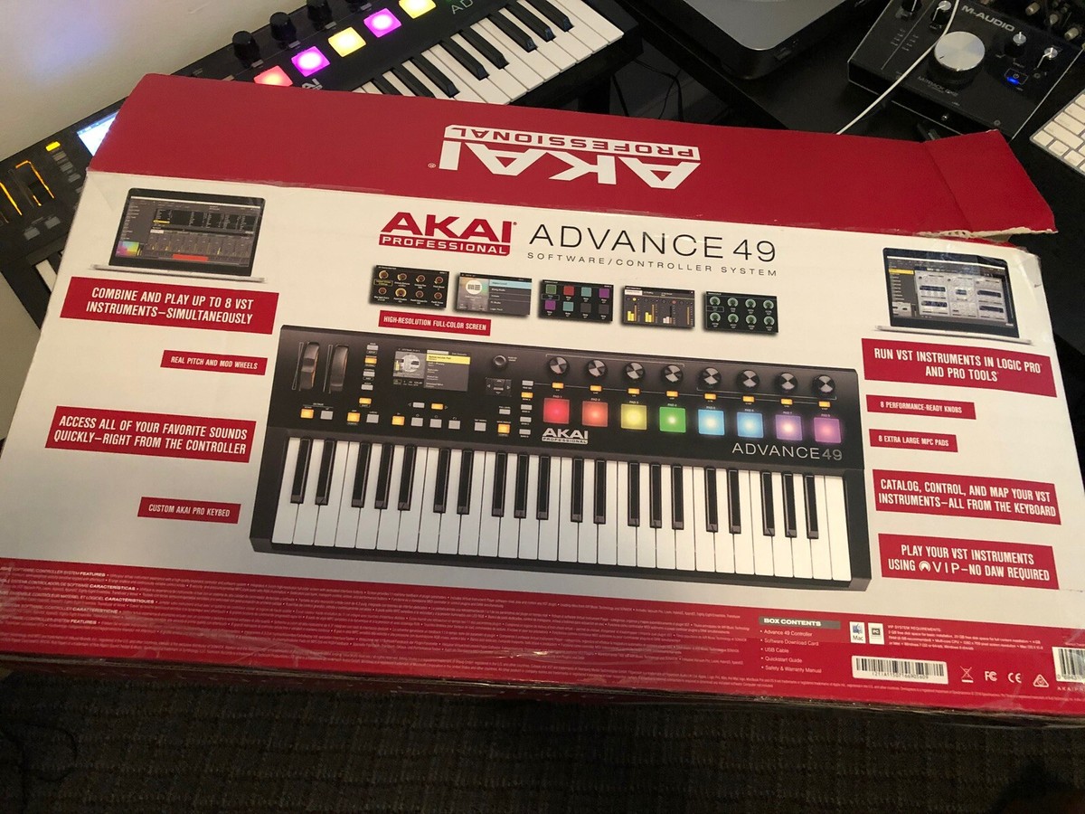 AKAI Advance 49 USB Keyboard Controller | eBay