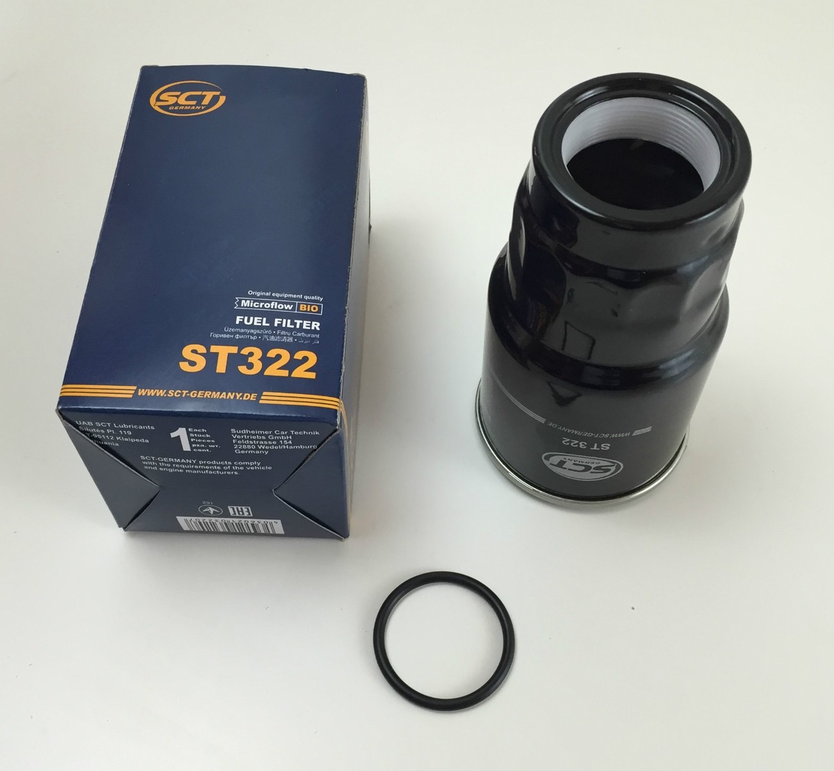 Fuel Filter + Gasket SCT GERMANY For Mazda Subaru Toyota | eBay