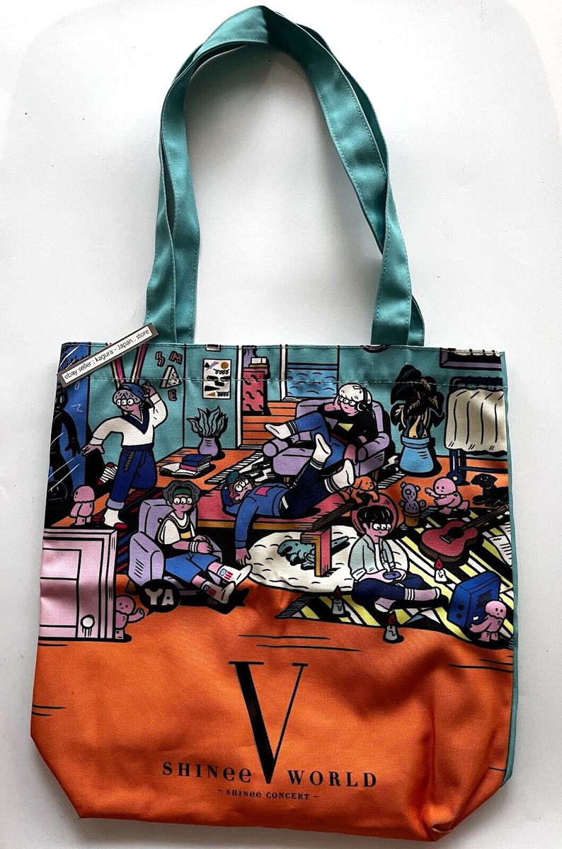 SHINee WORLD V Official Canvas Bag Tote Bag Used | eBay