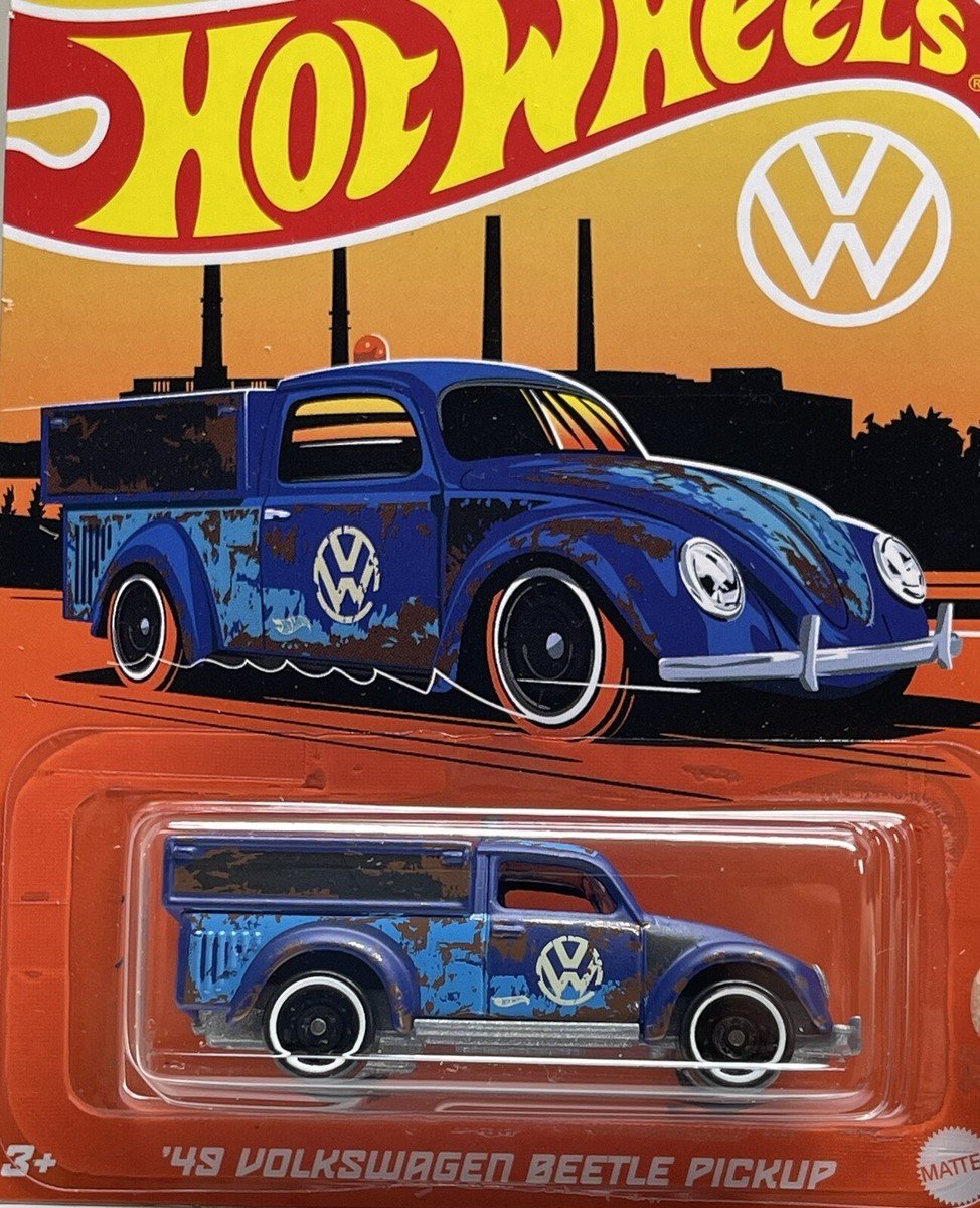Hot Wheels '49 Volkswagen Beetle Pickup 2022 Blue Purple VW card 7
