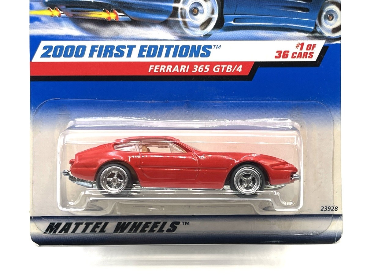 Hot Wheels Ferrari 365 GTB/4 (red) First Editions SUPER CUSTOM