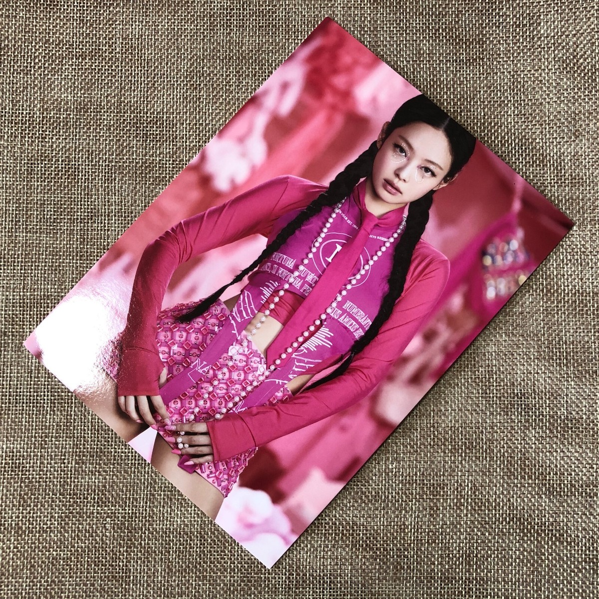 BLACKPINK JENNIE [Born Pink] Official Large Postcard, Box Set Ver