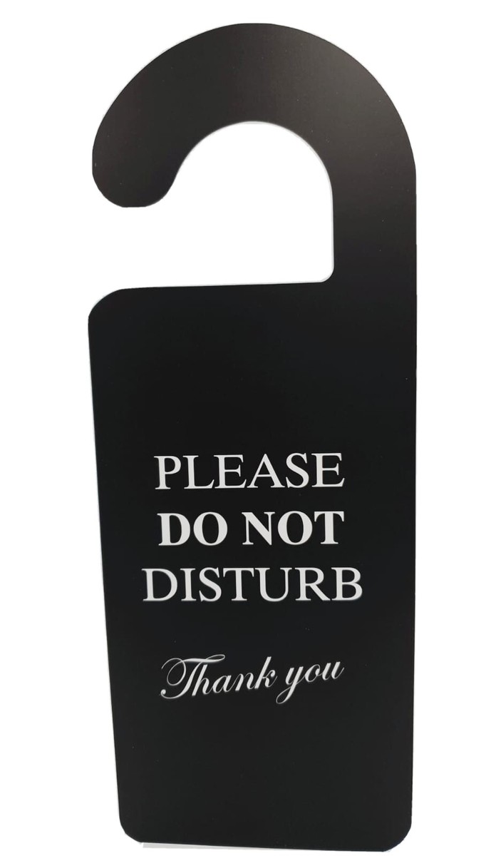 Do Not Disturb door Sign Hotel Guest House Housekeeping Various