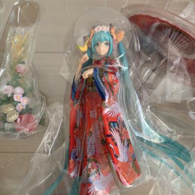 Stronger Hatsune Miku Hanairogoromo 1/8 Figure Kimono Sky Town