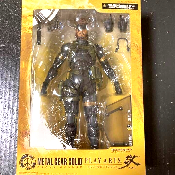 Play Arts Kai Metal Gear Solid Peace Walker Snake Sneaking Suit