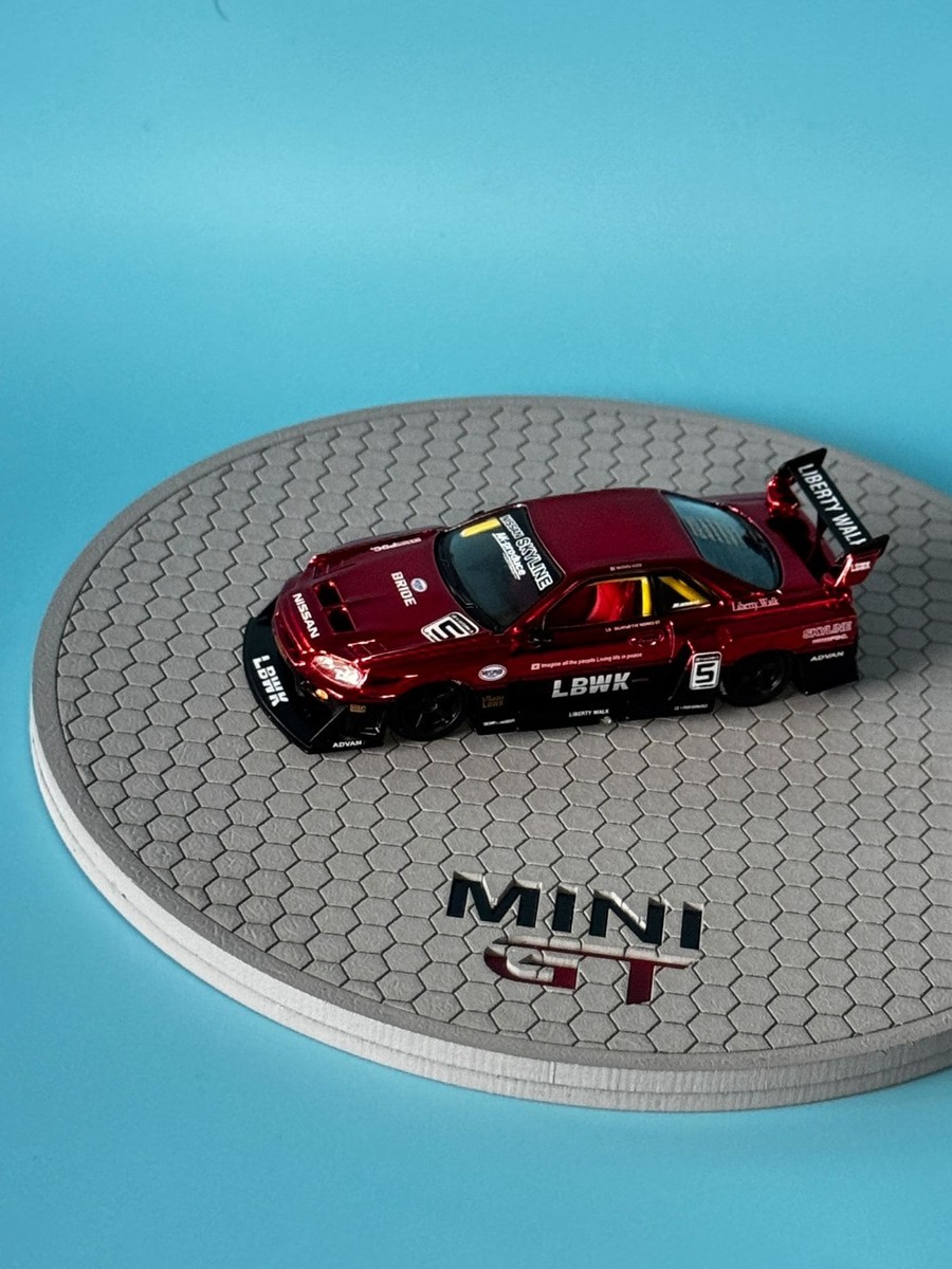 MINI GT NISSAN LB-ER34 SUPER SILHOUETTE SKYLINE BRAZIL TOUR 2025