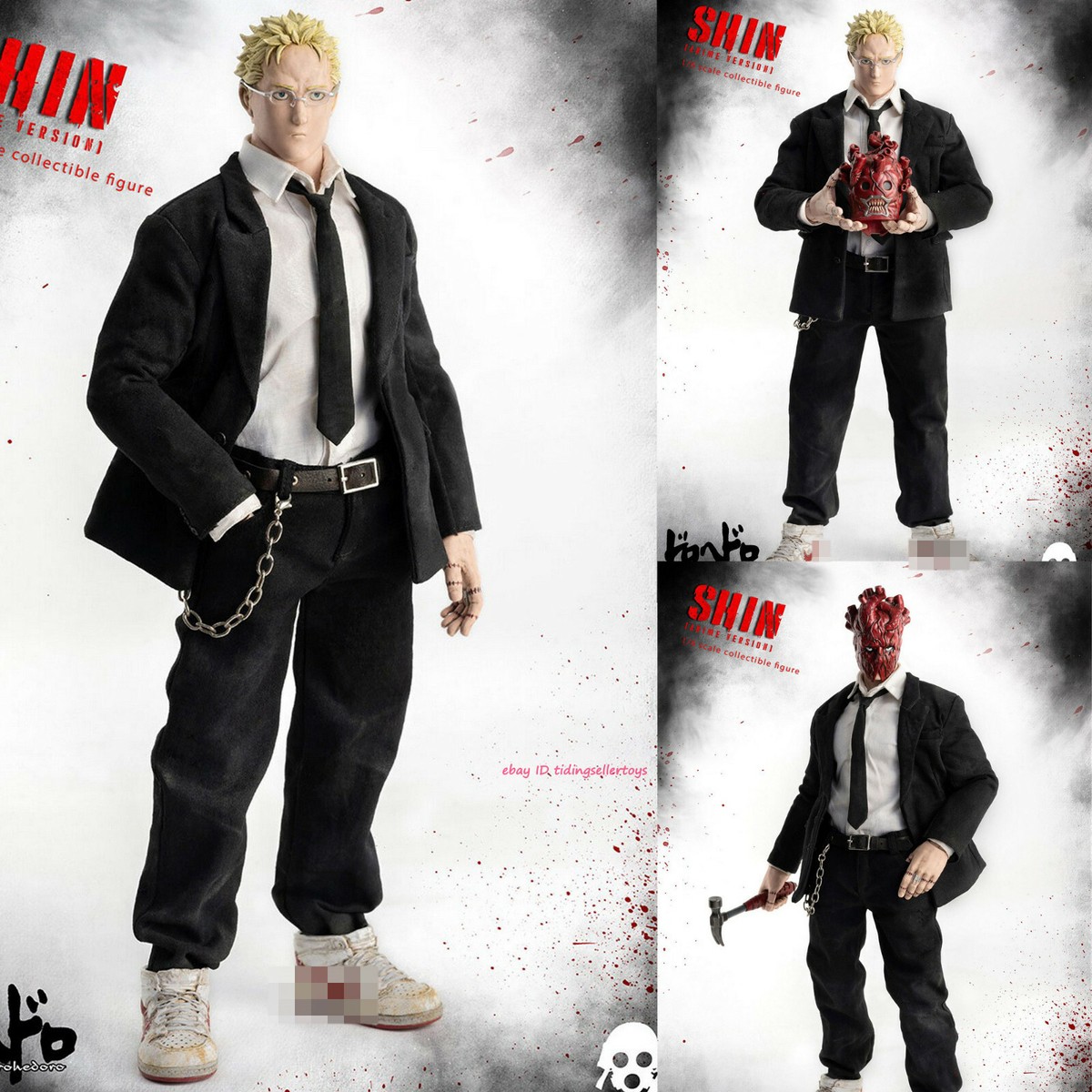 Threezero Dorohedoro Shin ANIME VERSION 1/6 Action Figure