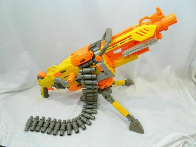 Nerf N-Strike Vulcan EBF-25 WORKING | eBay