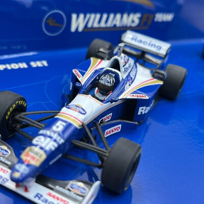 MINICHAMPS 1/43 Williams FW18 FW19 Hill Villeneuve World Champion