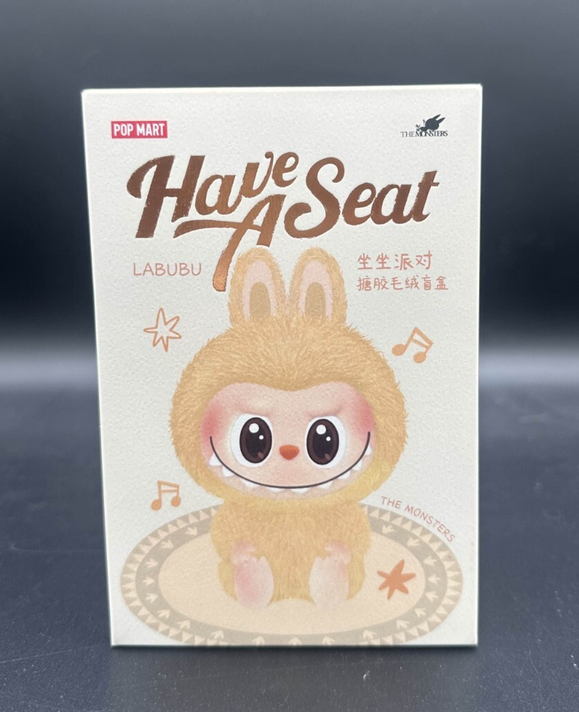 POP MART LABUBU The Monsters Have A Seat Vinyl Plush Blind Box US