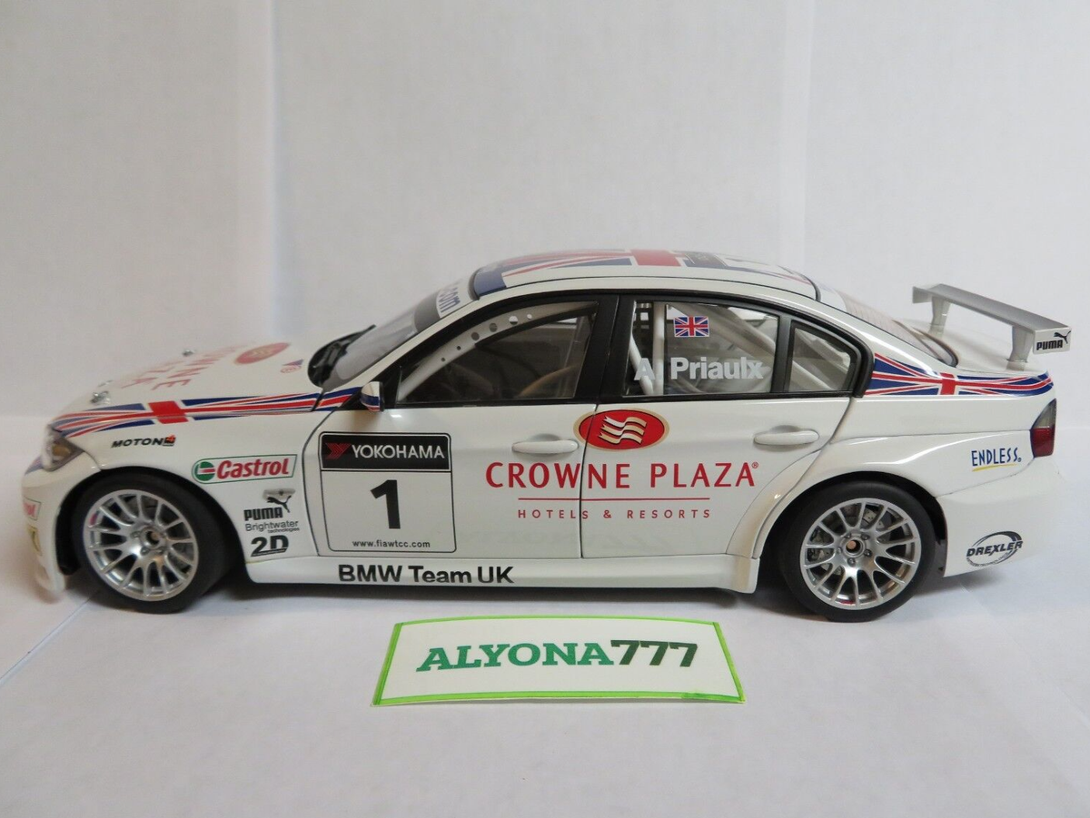 AUTOart 1/18 BMW 320si E90 2007 Winner #1 WTCC Touring Car DIECAST