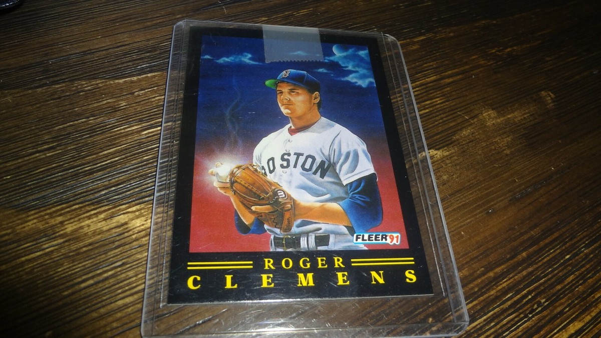 1991 FLEER #9 OF 12 ROGER CLEMENS BASEBALL CARD | eBay