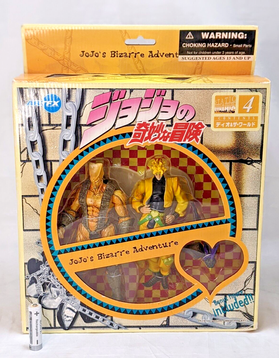Jojo's Bizarre Adventure Dio + The World + Pet Shop Static Dynamic