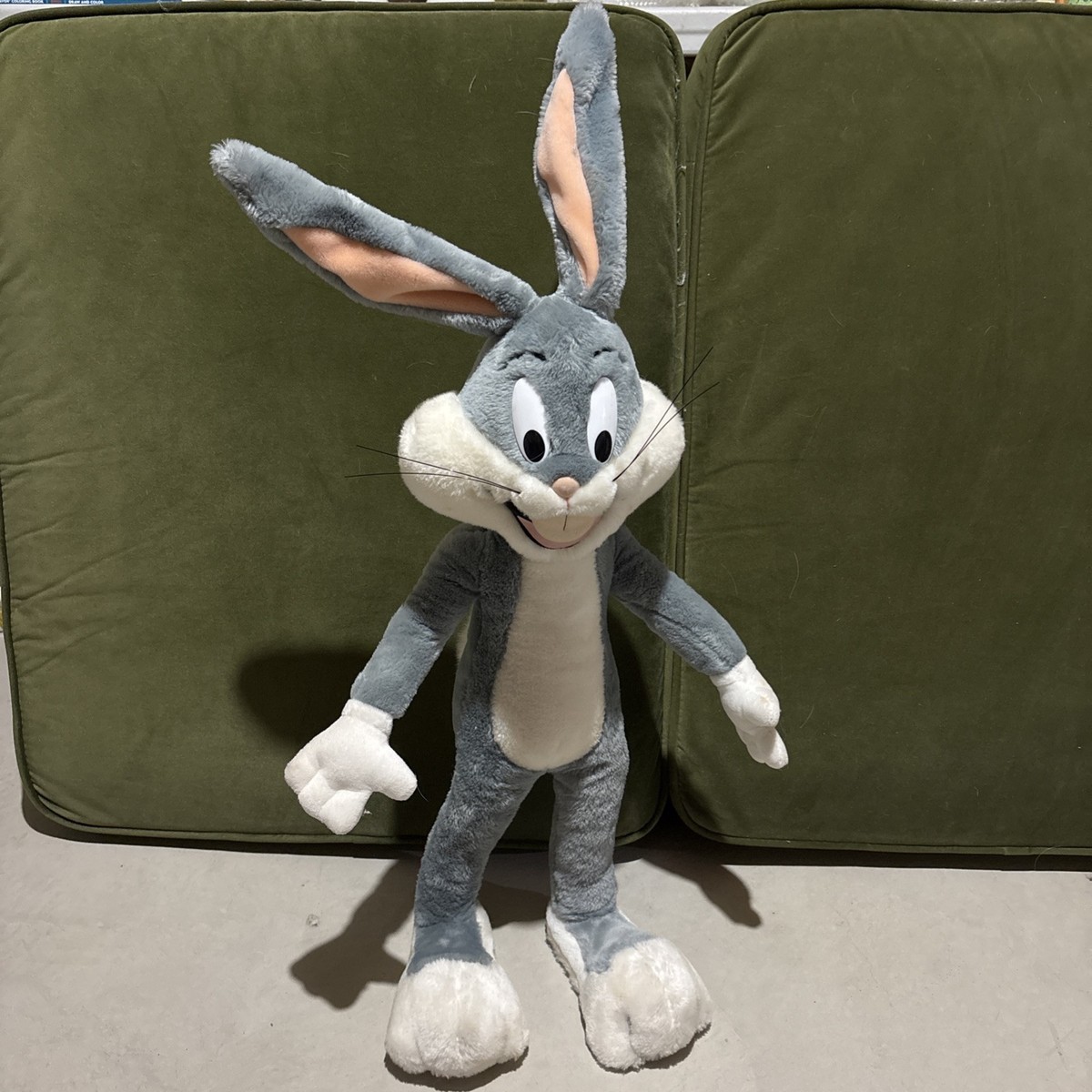 Bugs Bunny Vintage 1992 Plush Large 30” Warner Bros, Mighty Star