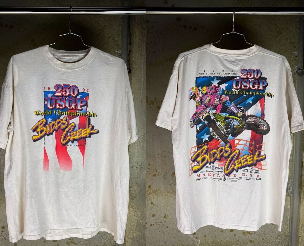 Vintage 1994 Budd's Creek Pro Motocross National T-Shirt Cotton