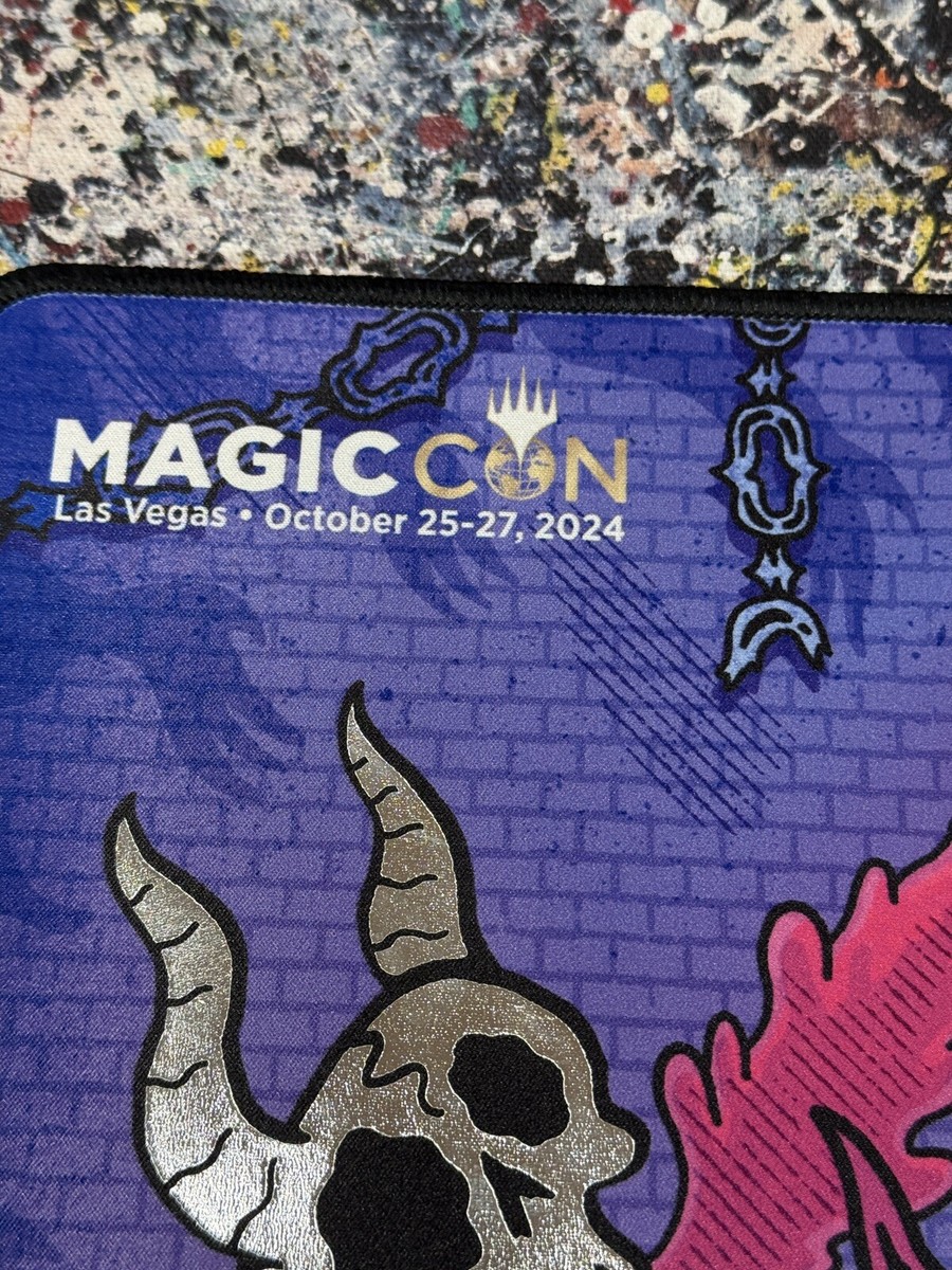 MTG Dark Ritual Secret Lair FOIL Playmat MagicCon Las Vegas Signed
