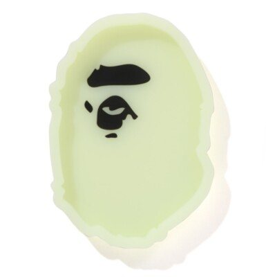 A BATHING APE Goods APE HEAD GLOW IN THE DARK TRAY 1L30182022 | eBay