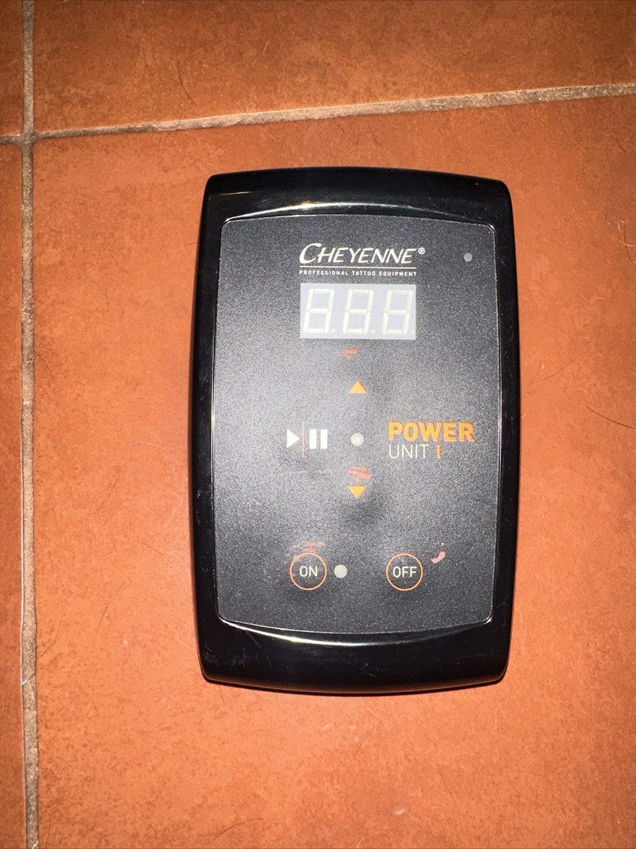 Power Supply Cheyenne PU 1 for tattoo machines - No Chords Or