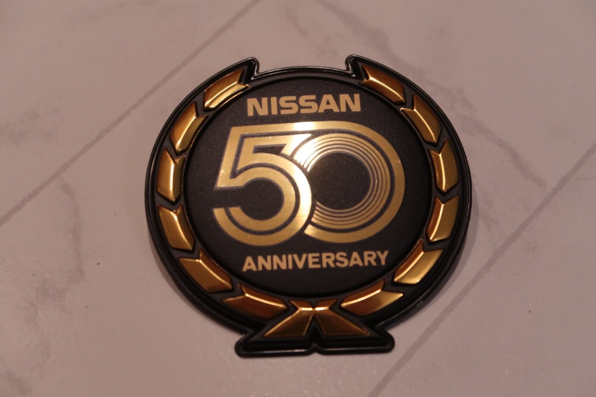 NISSAN 300ZX 50TH ANNIVERSARY EMBLEM BADGE NEW WITHOUT BOX | eBay