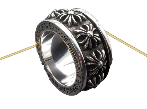 Chrome Hearts Rare Find Vintage Silver Ring 1994 Copy Right | eBay