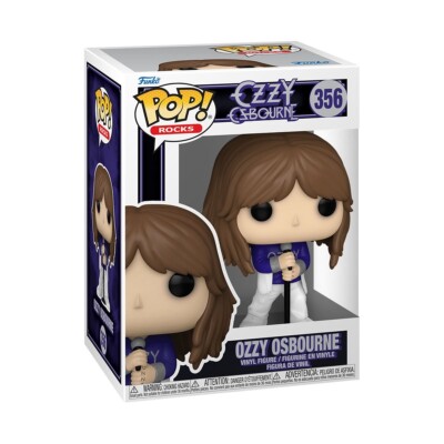 Funko Pop! Rocks: Ozzy Osbourne Glitter Vinyl Figure #356 NEW IN