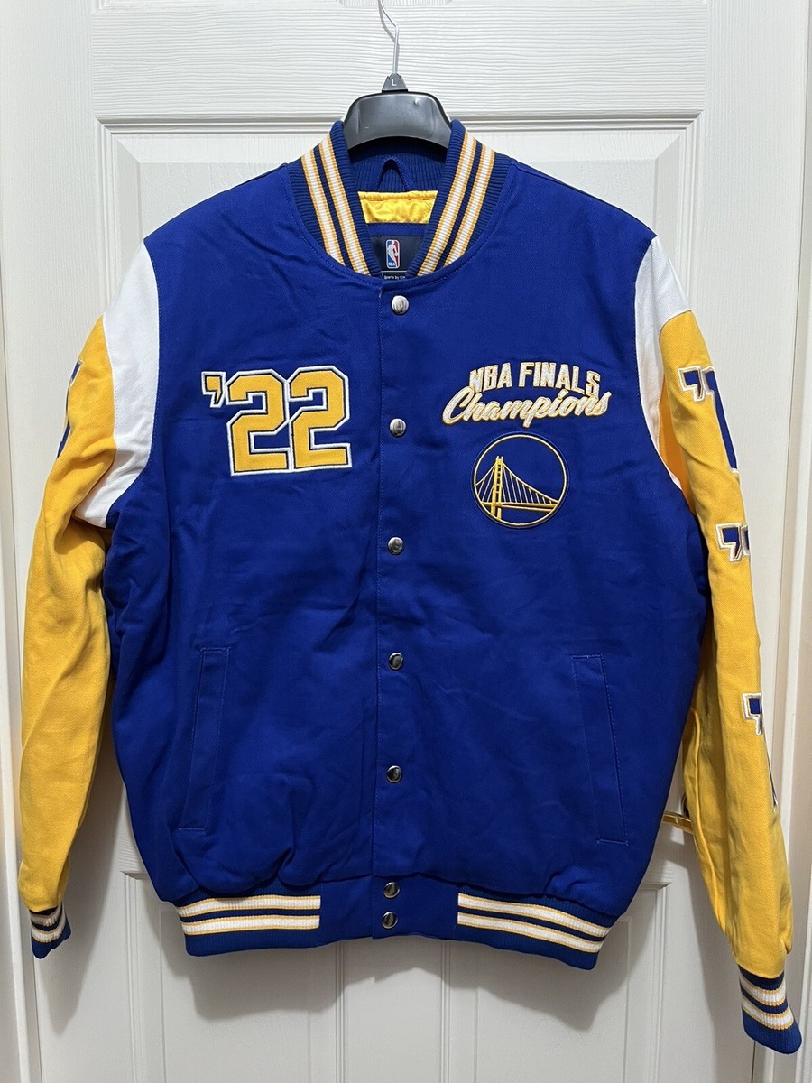 GIII Golden State Warriors Carl Banks 7x NBA Champions Varsity