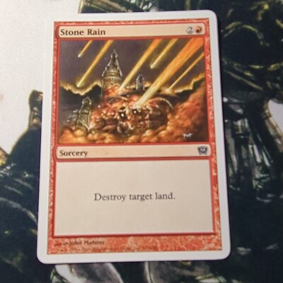 Magic The Gathering 9th Edition Stone Rain 221/350 | eBay