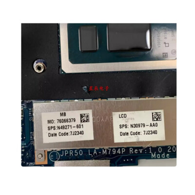 For HP Envy x360 15-FE Laptop Motherboard N49271-601 JPR50 LA