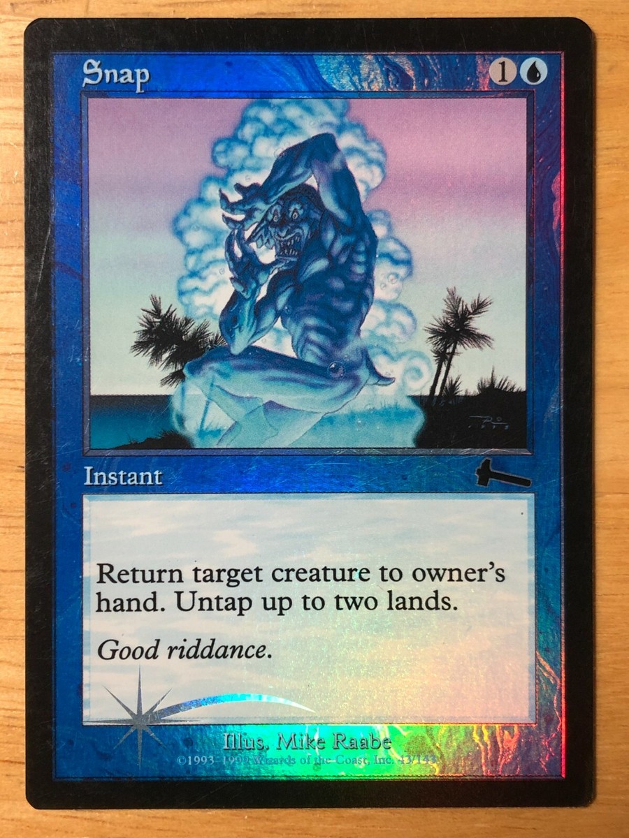 FOIL Snap English Urza's Legacy ULG mtg MP | eBay