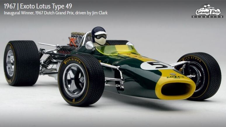 LOTUS TYPE 49 | 1967 Dutch Grand Prix Jim Clark | 1:18 scale