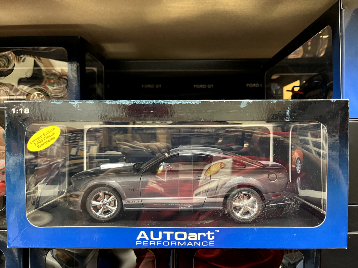 2007 FORD MUSTANG SHELBY GT APPEARANCE PACKAGE TUNGSTEN GRAY 1:18