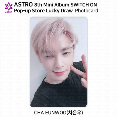 ASTRO 8th Mini Album Switch On Lucky Draw Photocard Withdrama