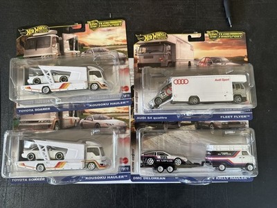 2025 Hot Wheels Team Transports Mix F Factory Sealed 4 Car Case | eBay