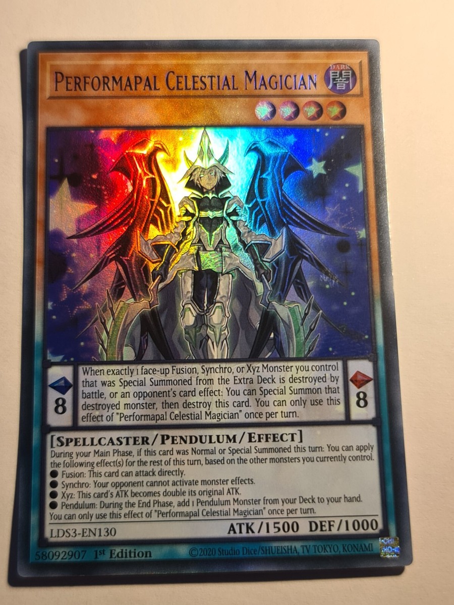 Performapal Celestial Magician (V.3 - Ultra Rare)○YUGIOH○LDS3
