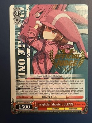 PSA10】ヴァイスシュヴァルツ WS 英語 ジャッジ PR GGO レン 【公式通販】