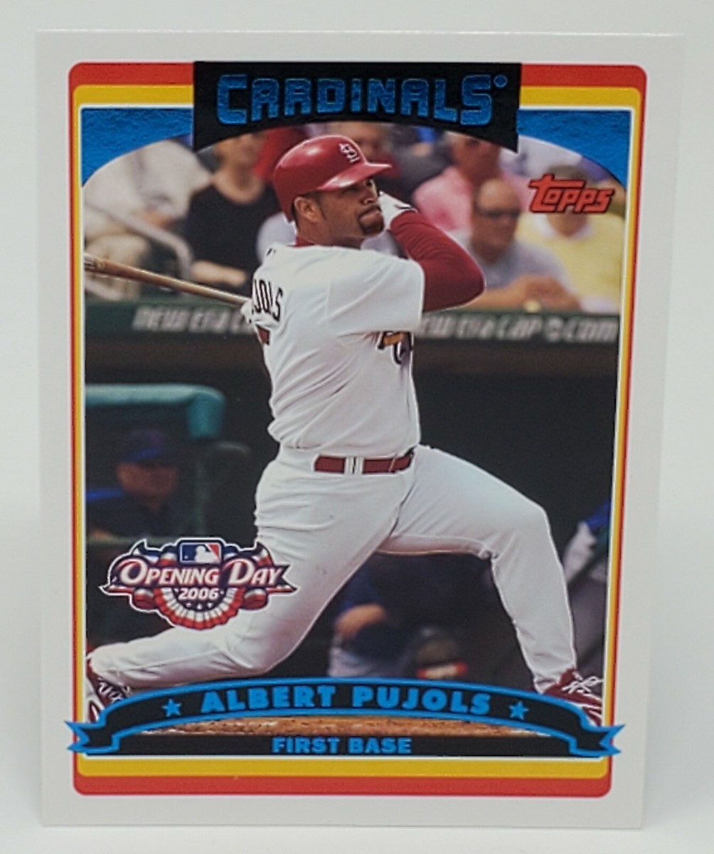 2006 Topps Opening Day #41 Albert Pujols St Louis Cardinals NM-MT