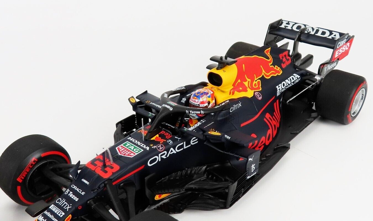1/18 Red Bull RB16B Honda Winner Dutch Max V #33 GP 2021 By
